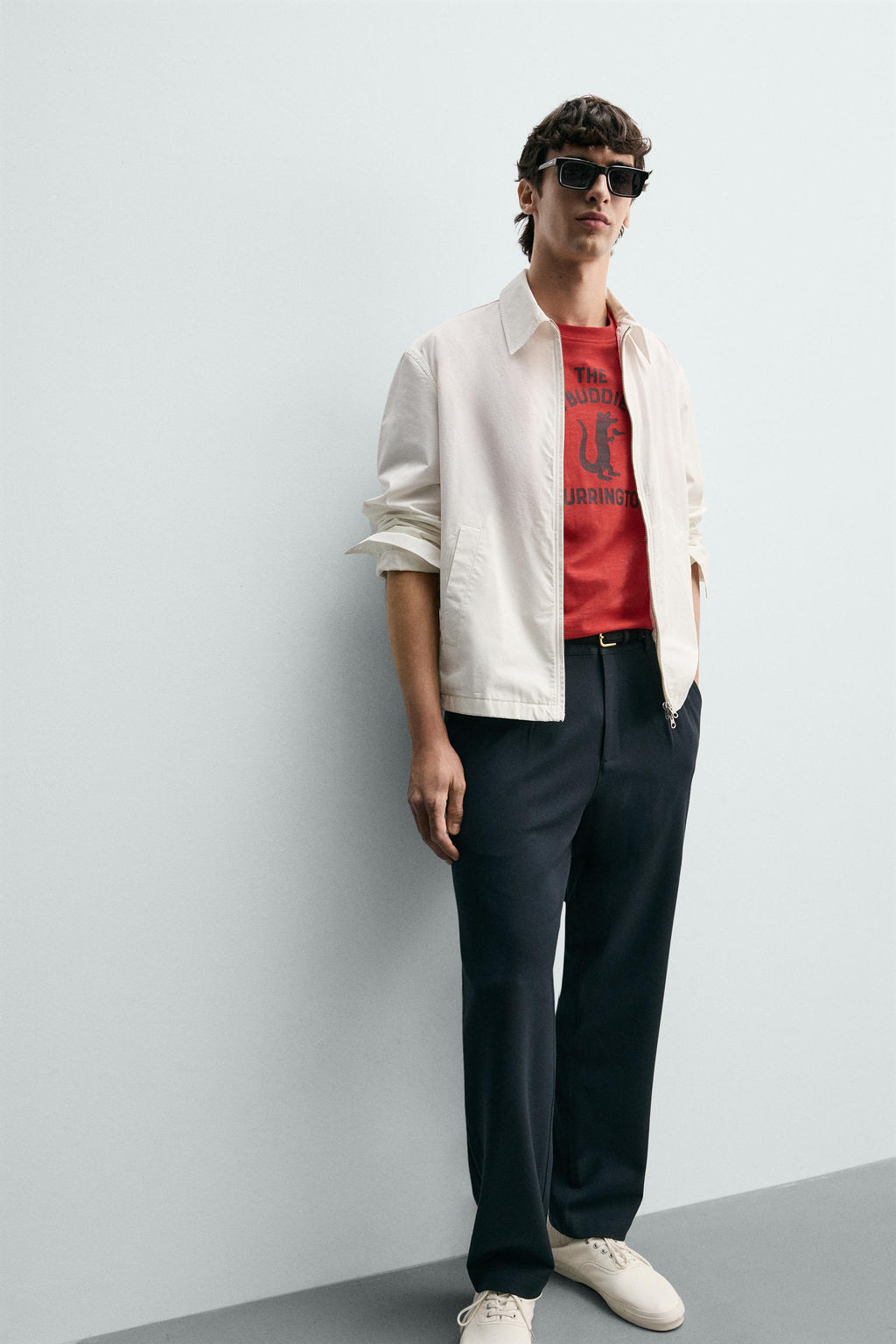 PANTAL?N STRAIGHT FIT CONFORT / Marino - Zara фото 6