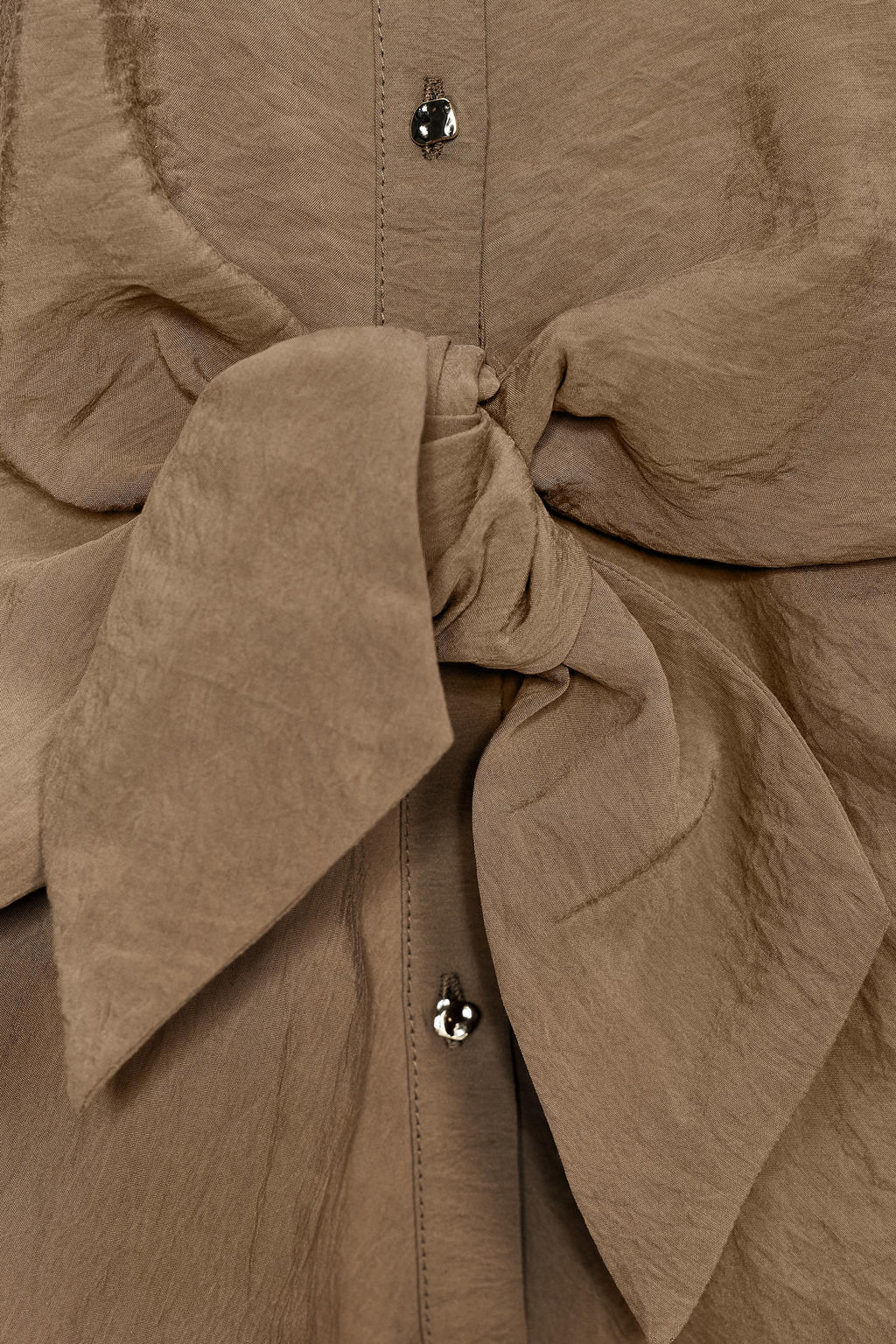 SHORT SLEEVE KNOT SHIRT - Zara фото 18
