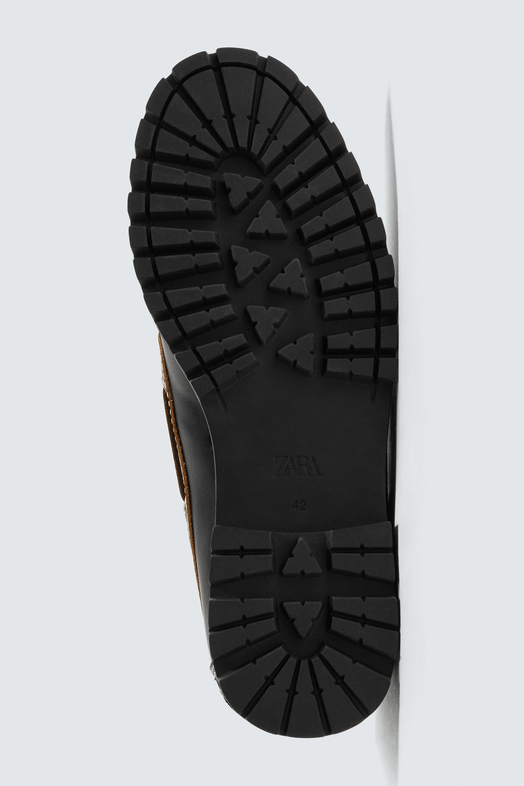LEATHER DECK SHOES - Zara фото 7