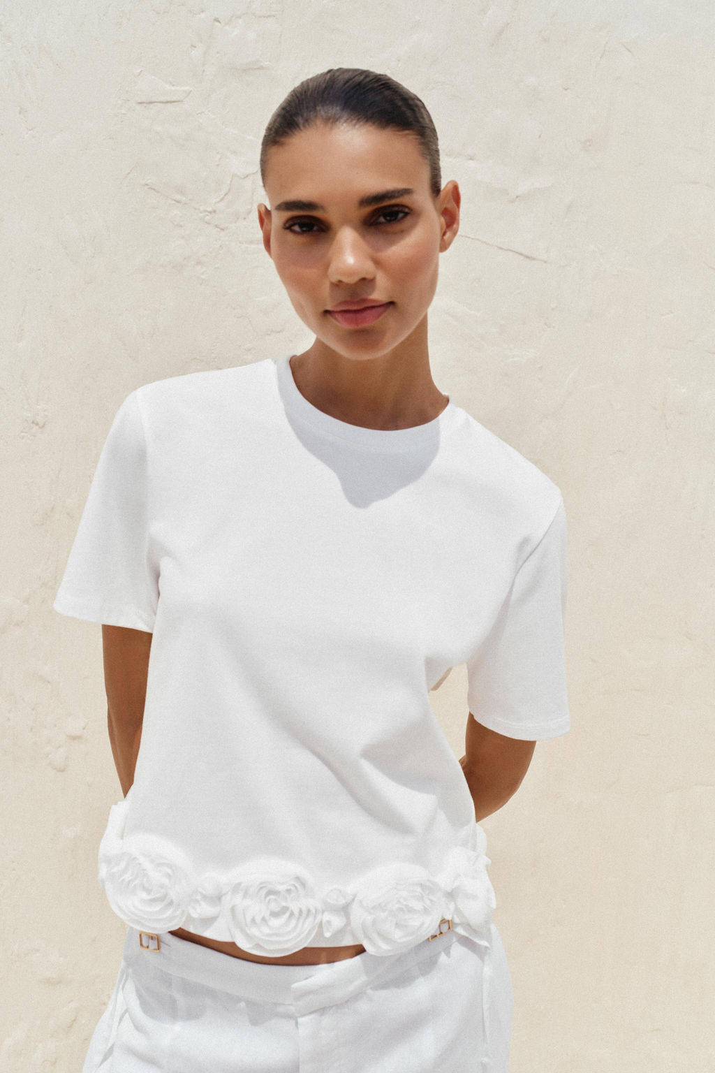 3D ROSE T-SHIRT - Zara фото 8
