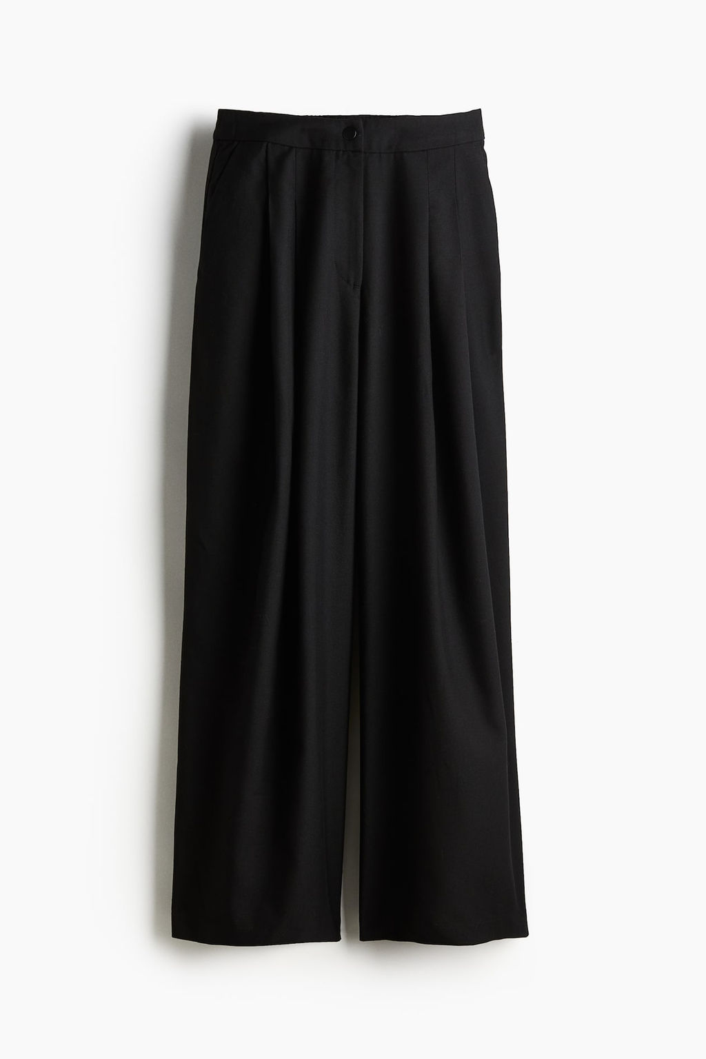 Pleat-front twill trousers - H&m фото 5