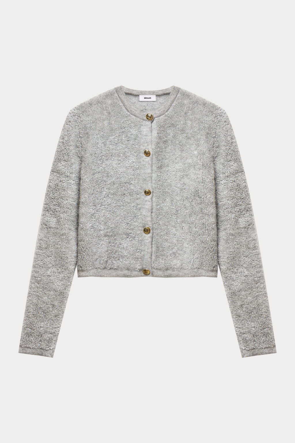 Кардиган с золотистыми пуговицами - Mollis фото 4