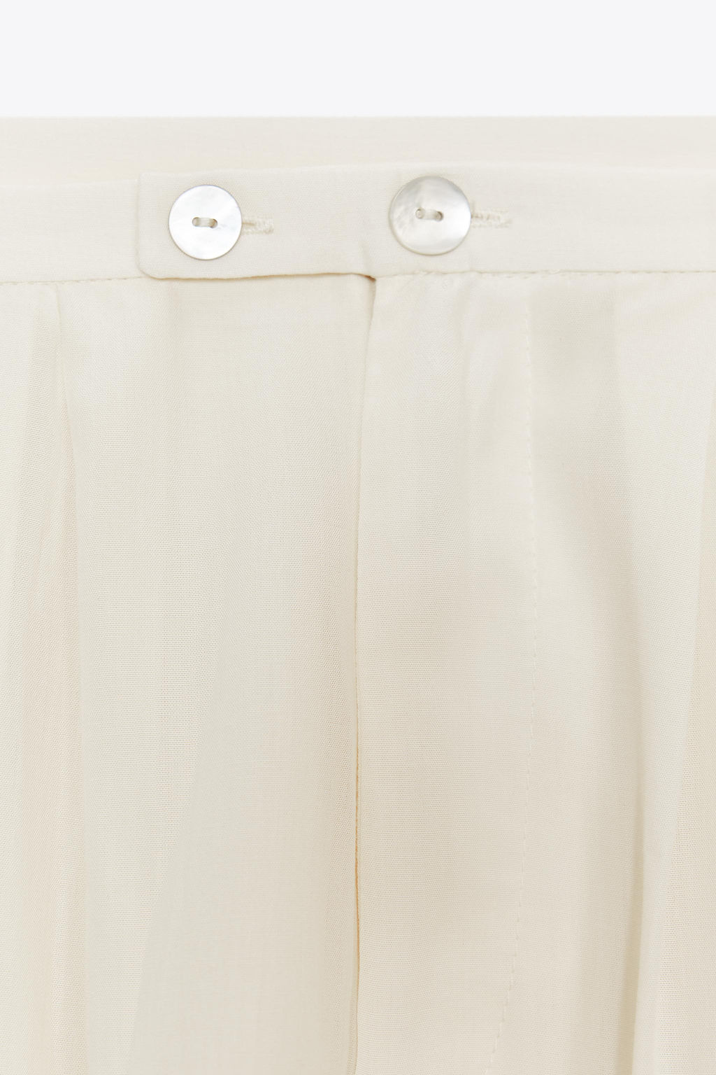 FULL LENGTH MULTI-PLEAT TROUSERS - Zara фото 9