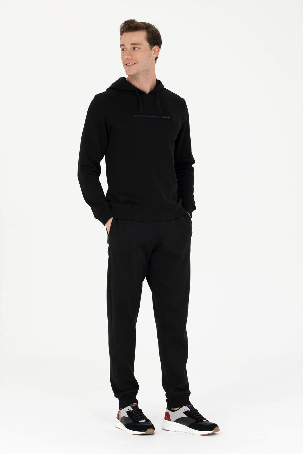 U. S. Polo Assn Мужской черный свитшот - U.s. polo assn фото 4