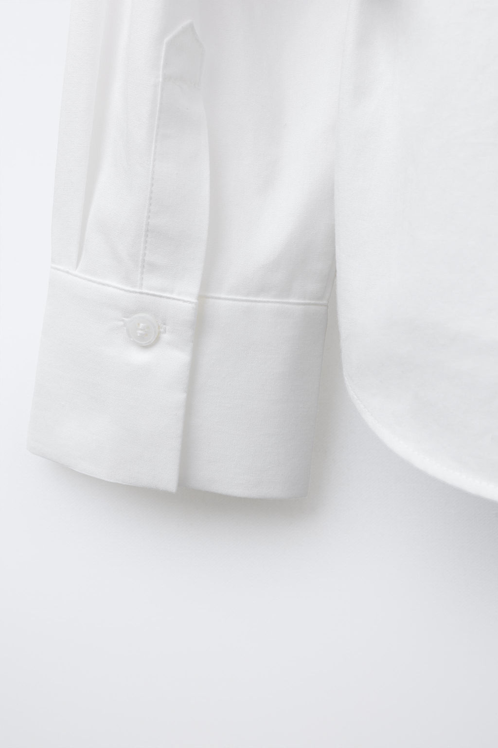 POPLIN SHIRT WITH KNITTED WAISTCOAT AND VELVET BOWS - Zara фото 4