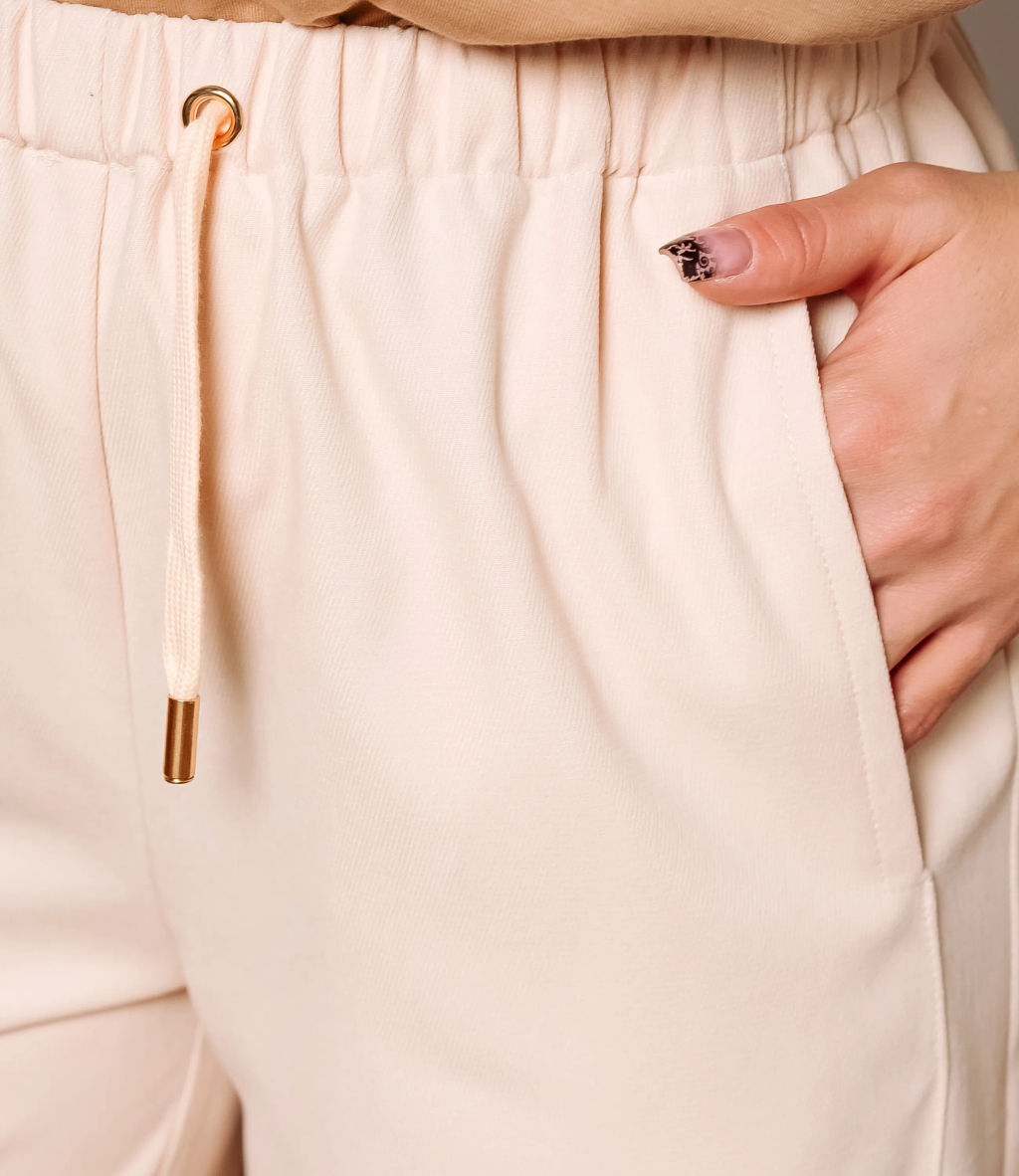 Брюки #ОКТ165005, кремовый - Dommod фото 5