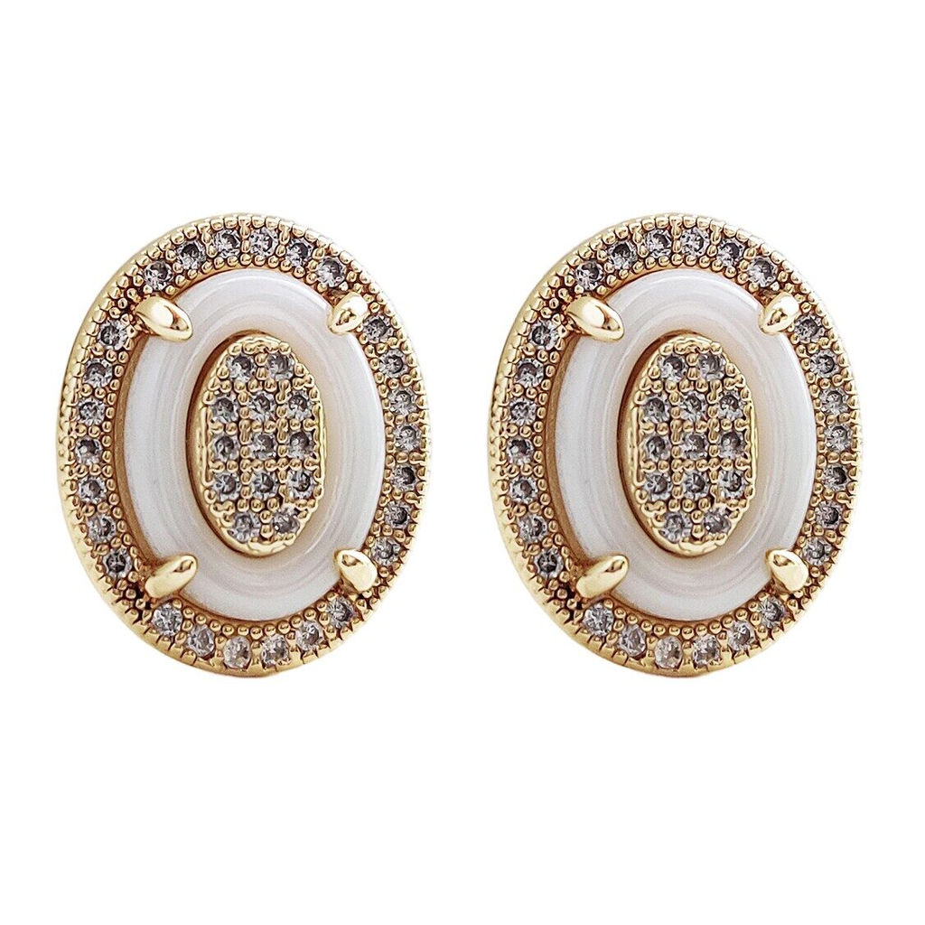 Серьги с керамикой