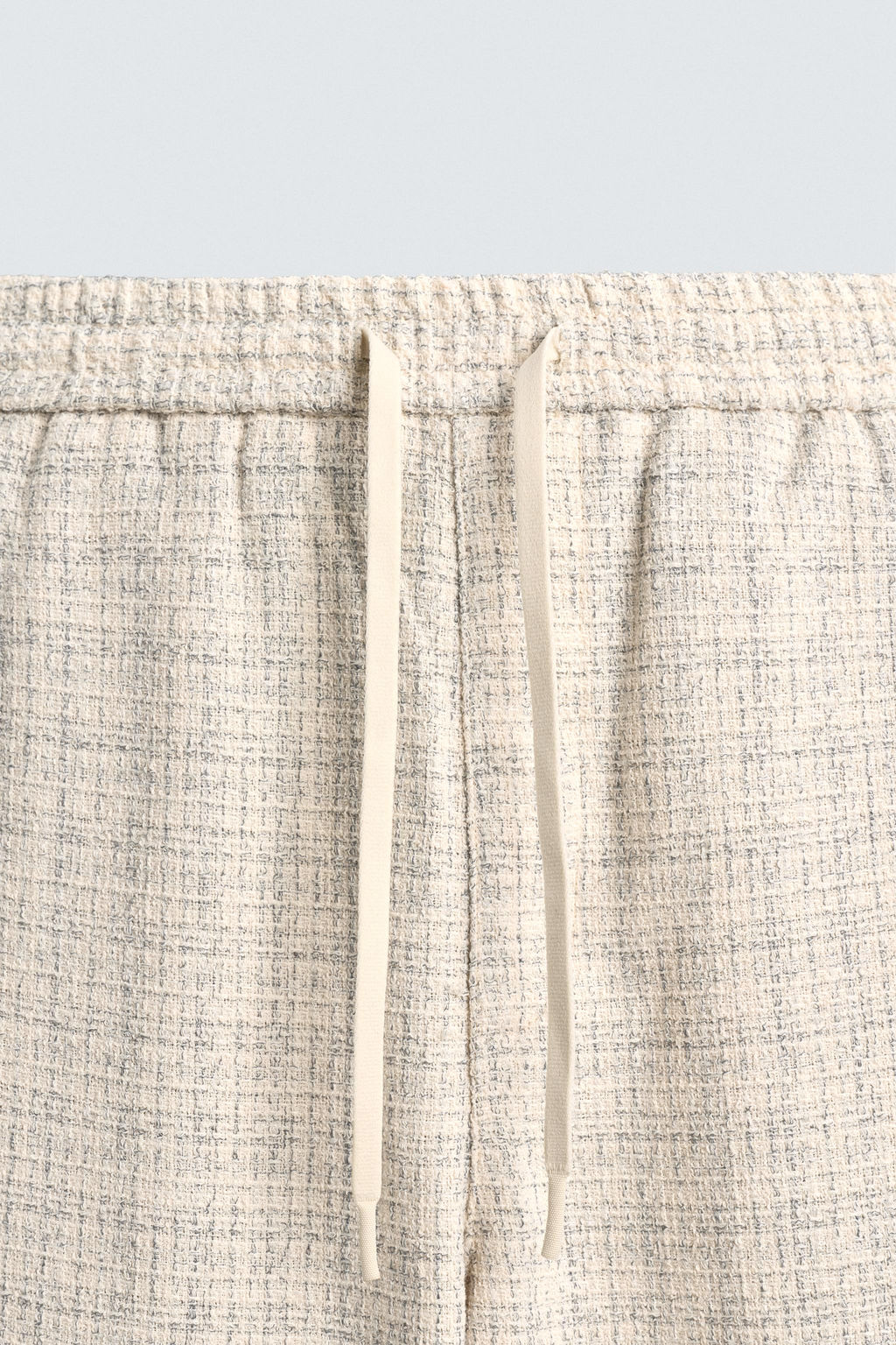 PANTAL?N JOGGER ESTRUCTURA BANDA CONTRASTE / Crudo - Zara фото 9