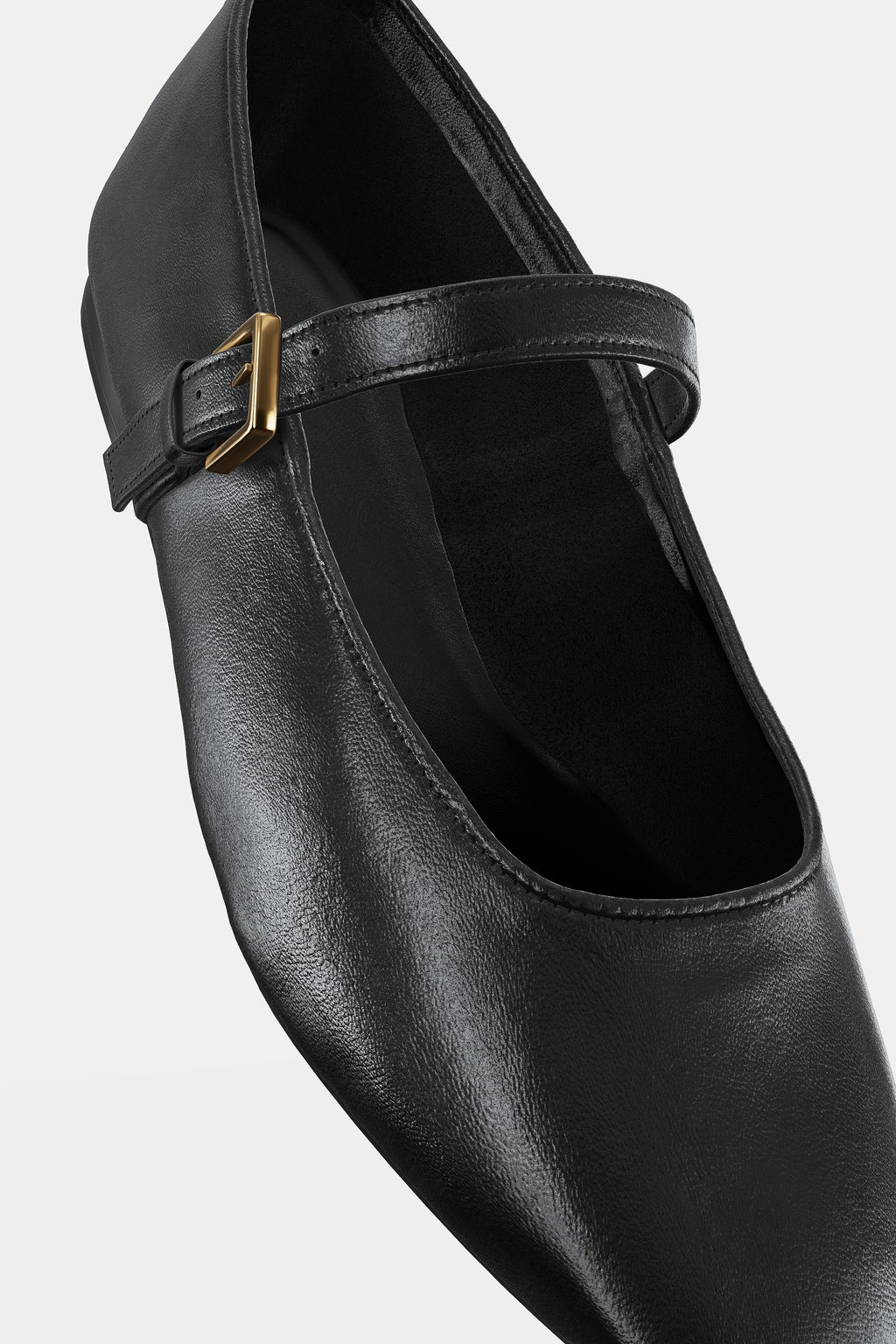 LEATHER BALLET FLATS 50TH ANNIVERSARY