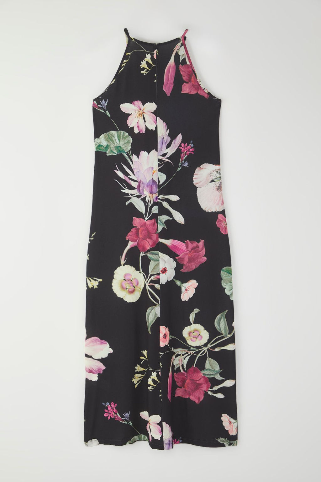 TRENDYOLMILLA Siyah Soyut Halter Yaka A-line/Can Ac?lan Esnek Maxi Orme Kalem Elbise TWOSS24EL00558 фото 20