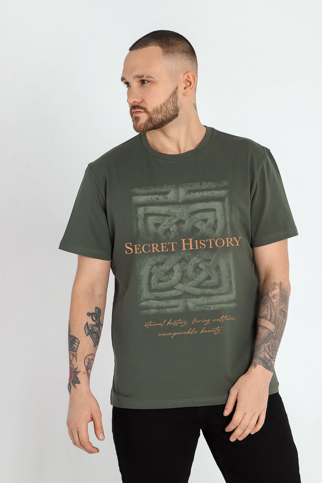 VIOTEX Фуфайка (футболка) мужская Клаб-6У из хлопка с лайкрой - Виотекс фото 8