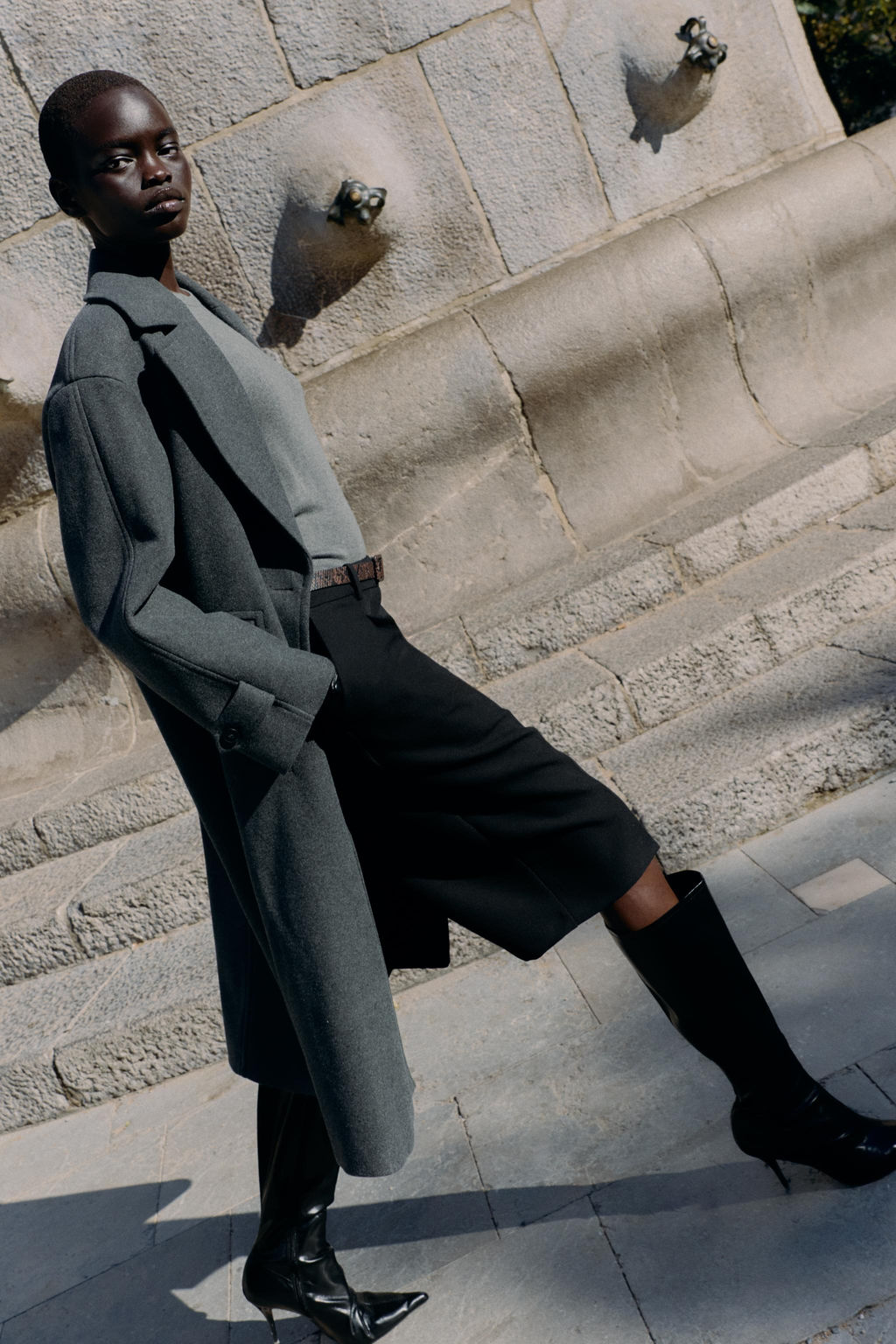 LONG BERMUDA SHORTS WITH BELT - Zara фото 12