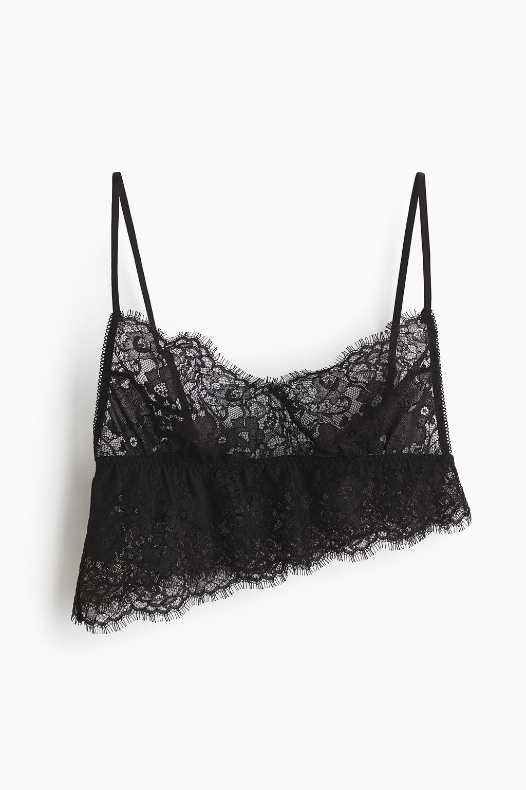 Bralette asim?trico de encaje - H&m фото 2