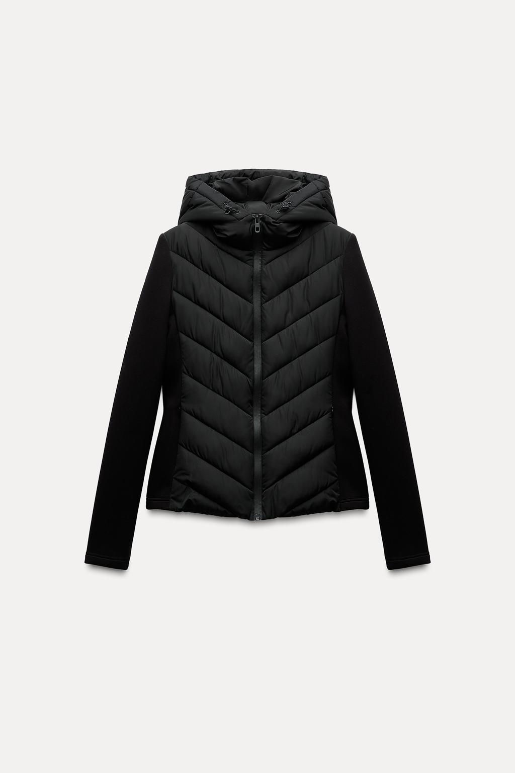 CONTRAST PUFFER JACKET - Zara фото 3