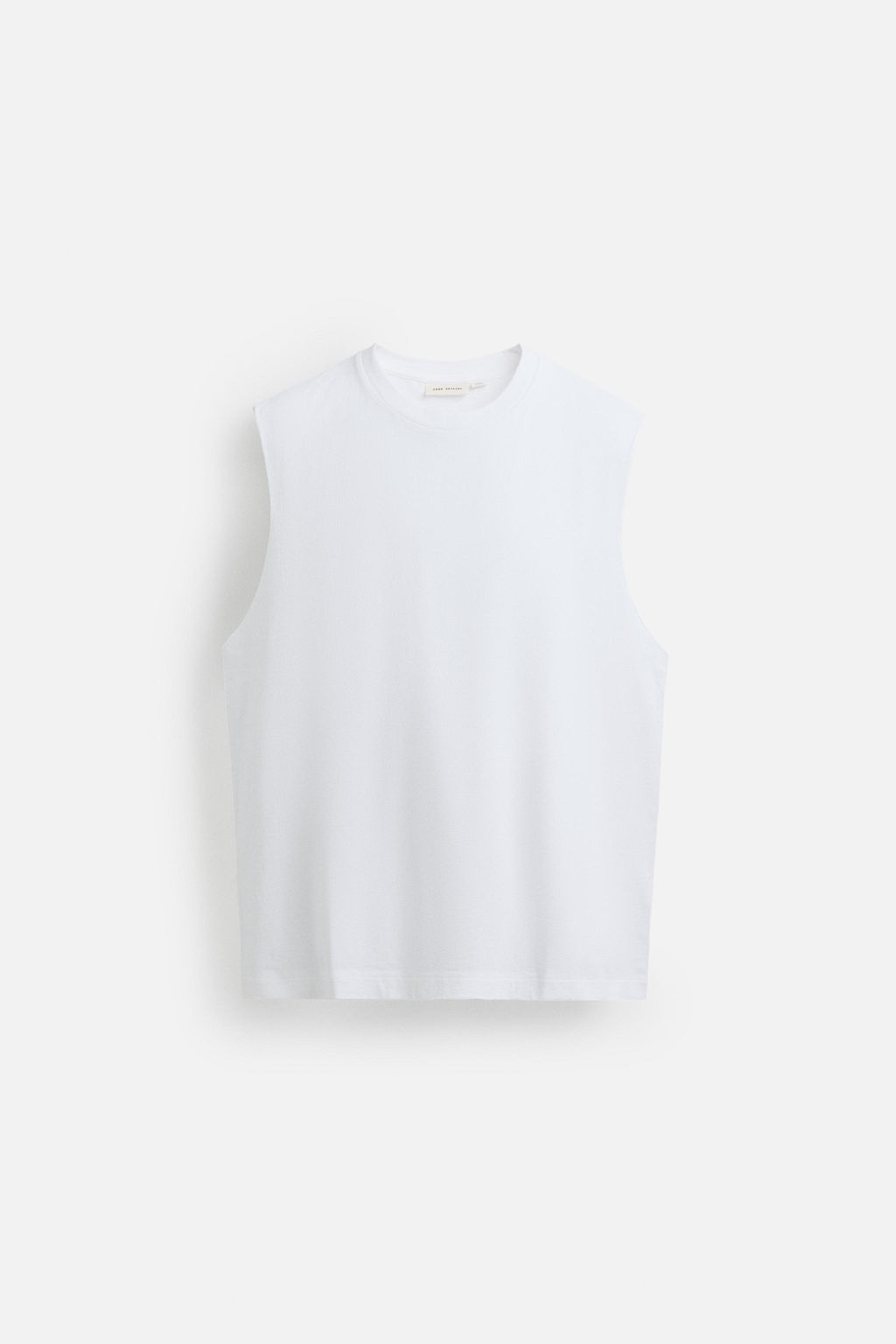 COTTON TANK T-SHIRT - Zara фото 6