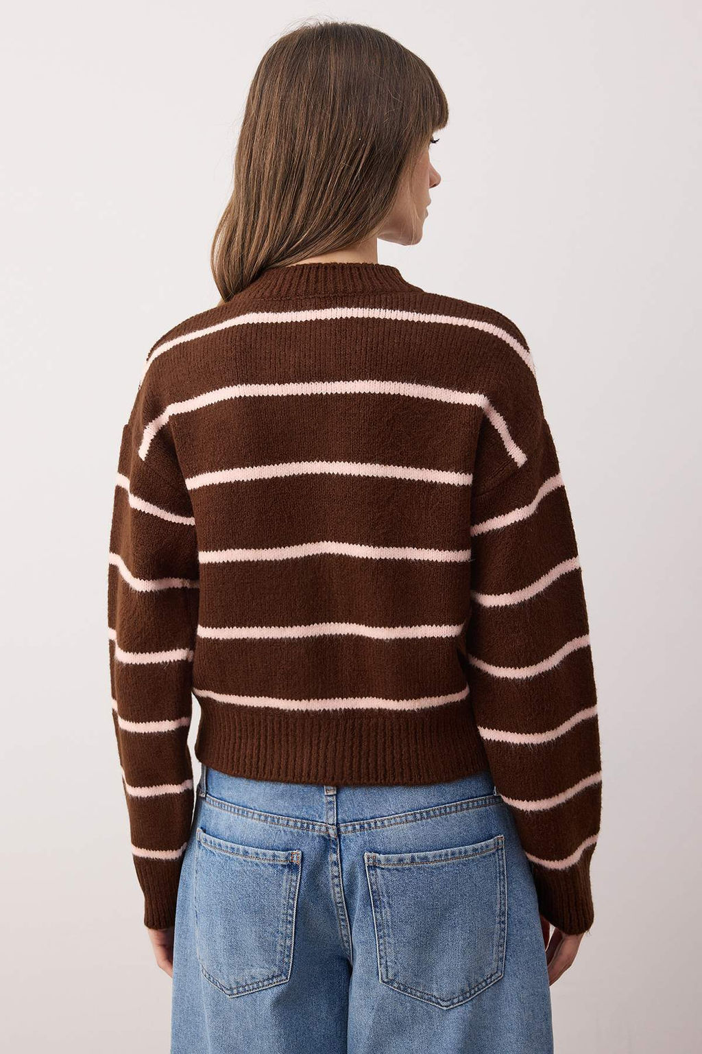 TRENDYOLMILLA Siyah-Antrasit Yumusak Dokulu 2li Paket Triko H?rka TWOAW25HI00352  фото 14