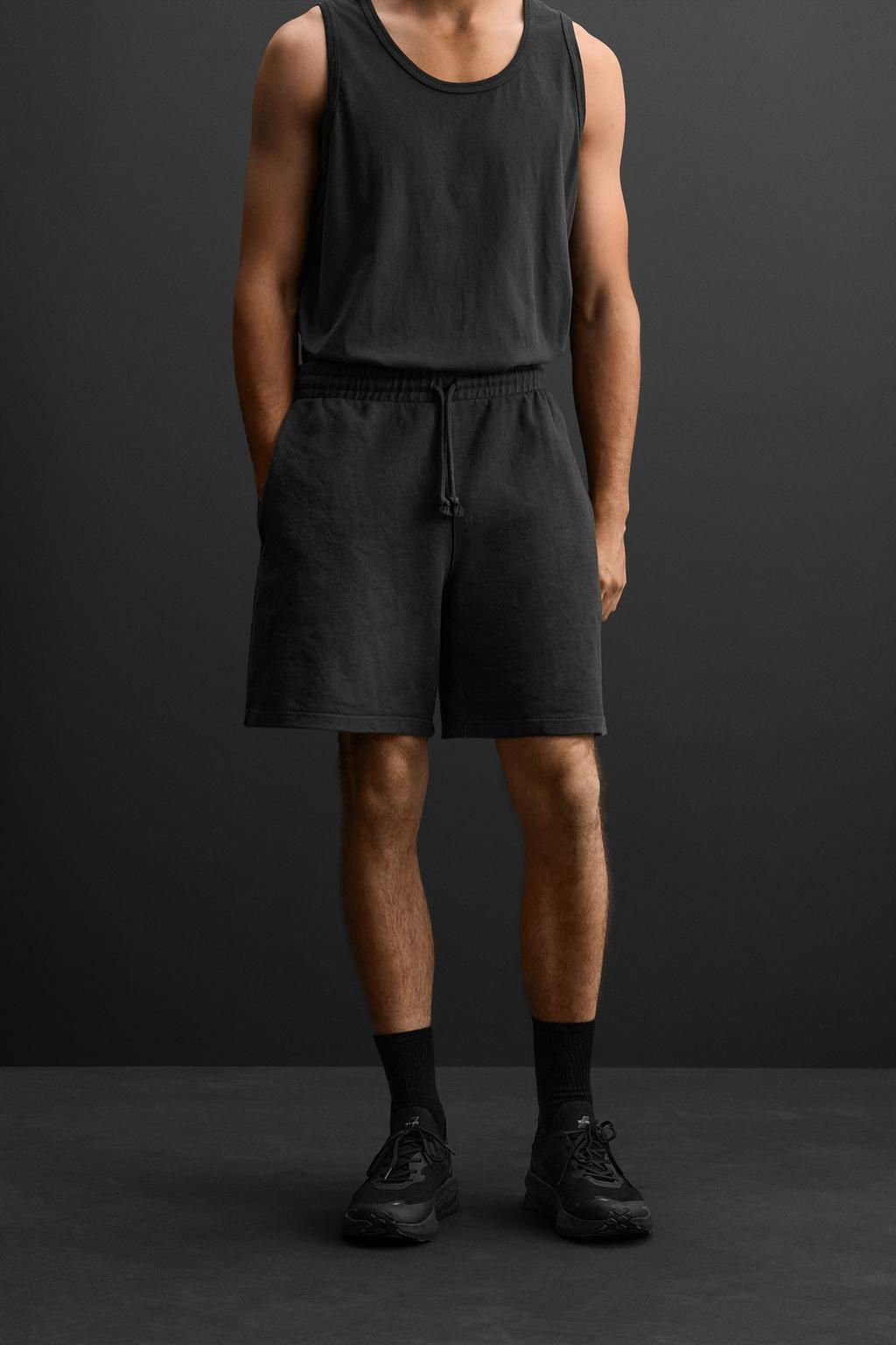 JOGGER BERMUDA SHORTS - Zara фото 13