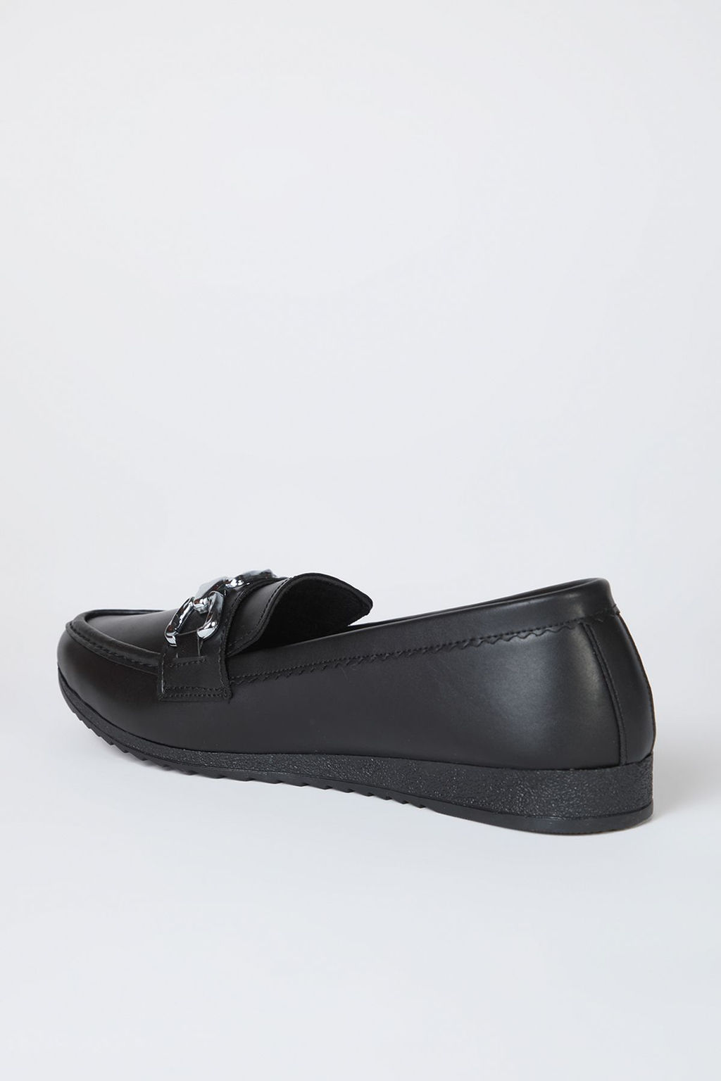 Trendyol Shoes Siyah Aksesuar Detayl? Ekstra Rahat Kad?n Loafer Ayakkab? TAKSS25LA00005 - Trendyolmilla фото 5