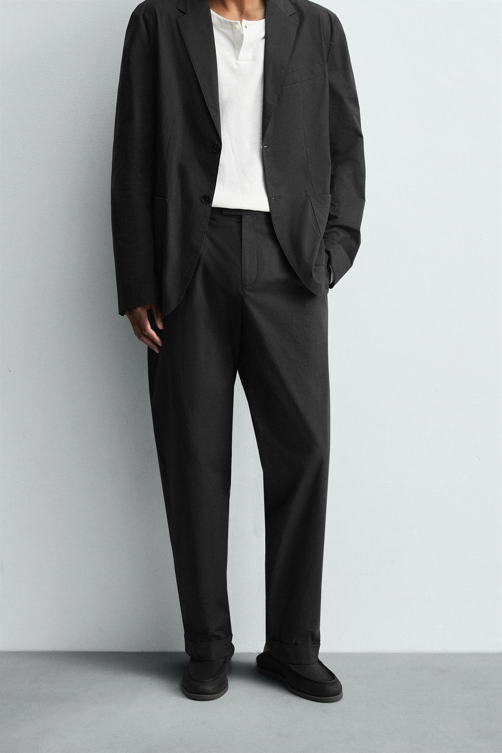 POPLIN SUIT TROUSERS - Zara фото 2