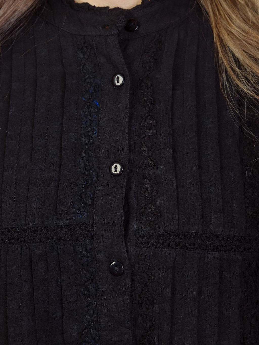 Платье (хлопок) с вышивкой №25-387-2 (Лето 2025) - Ганг фото 6