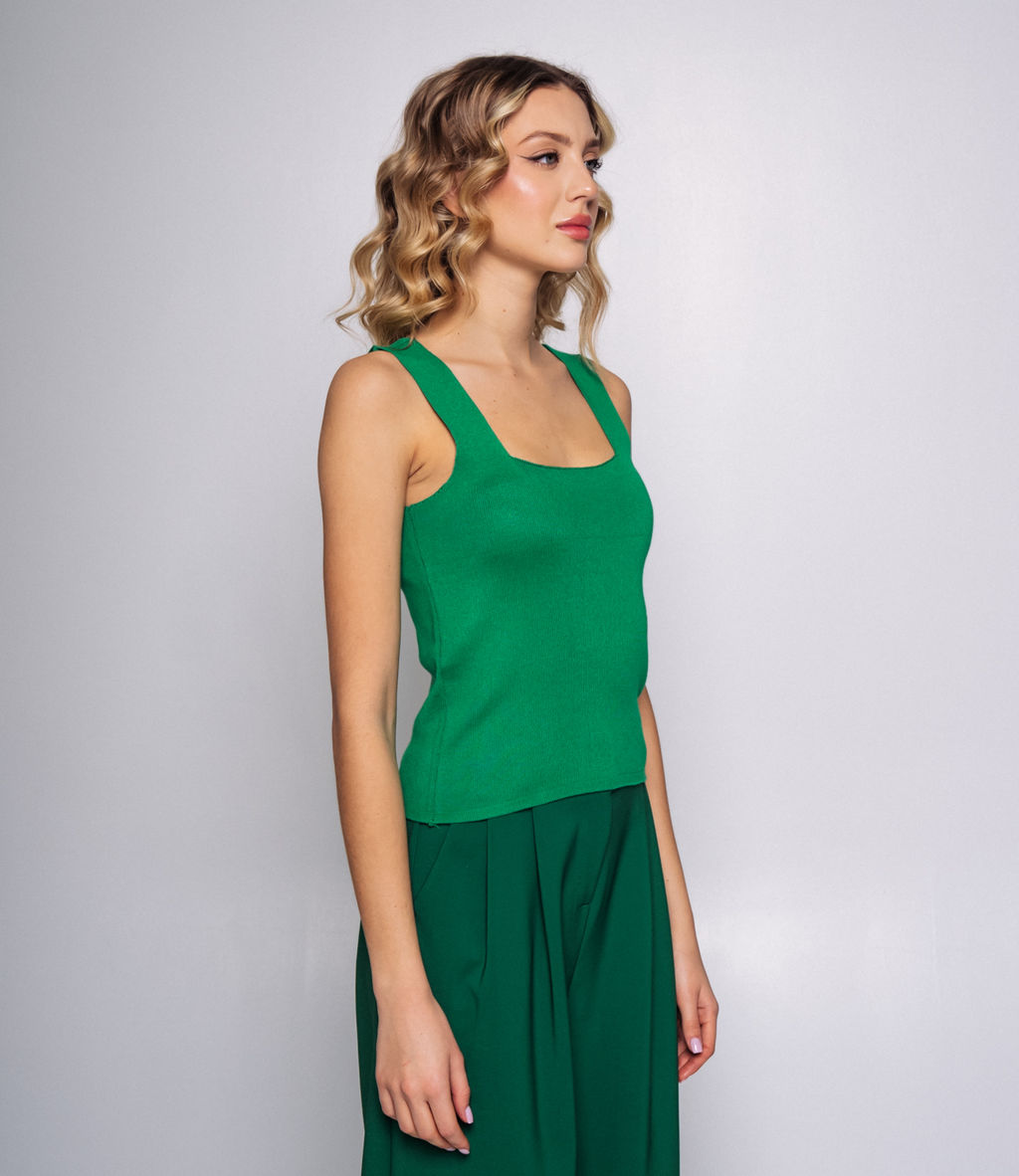 Топ #КТ82112, светло-зелёный - Dommod фото 2