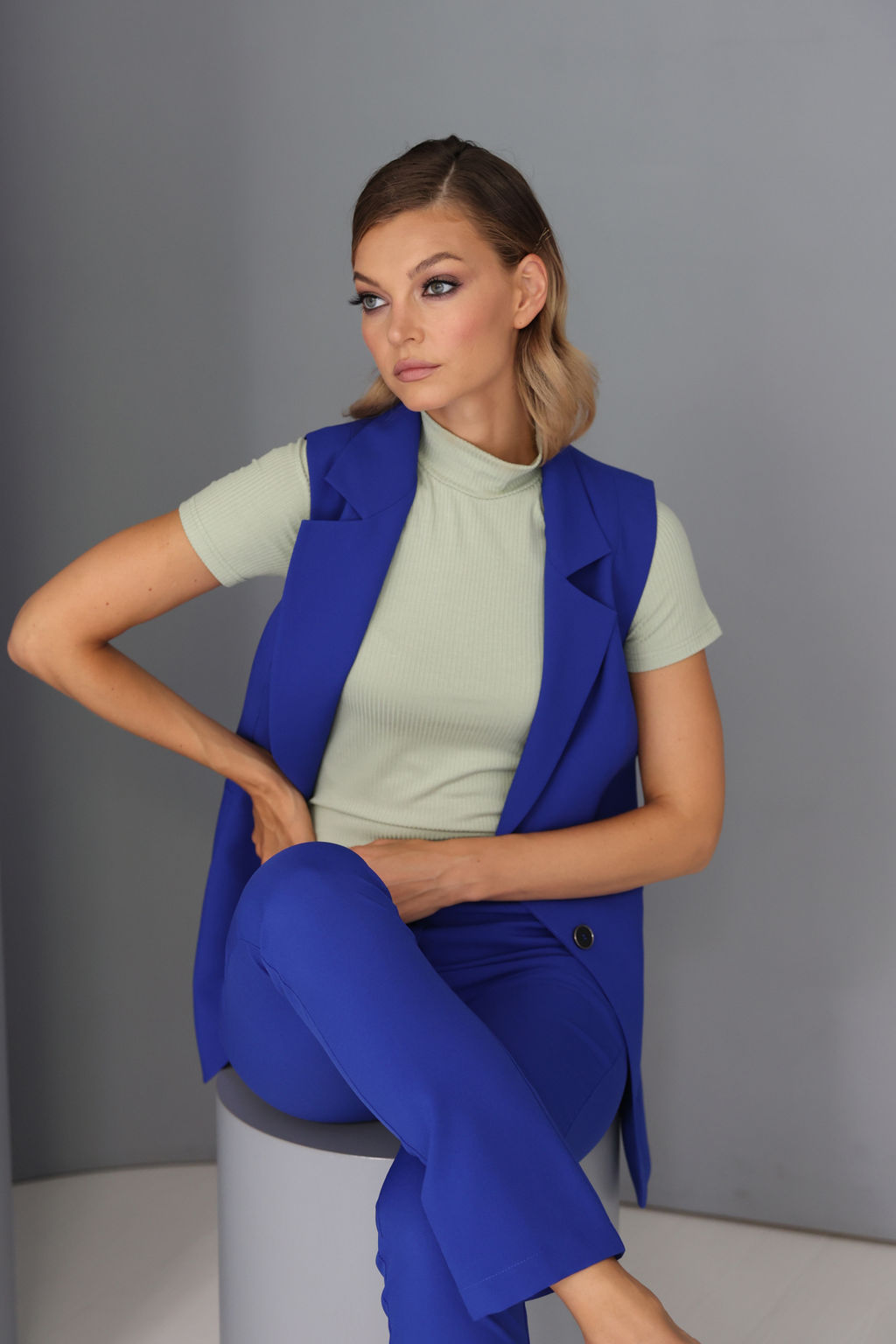 Жилет удлиненный - Looklikecat фото 6