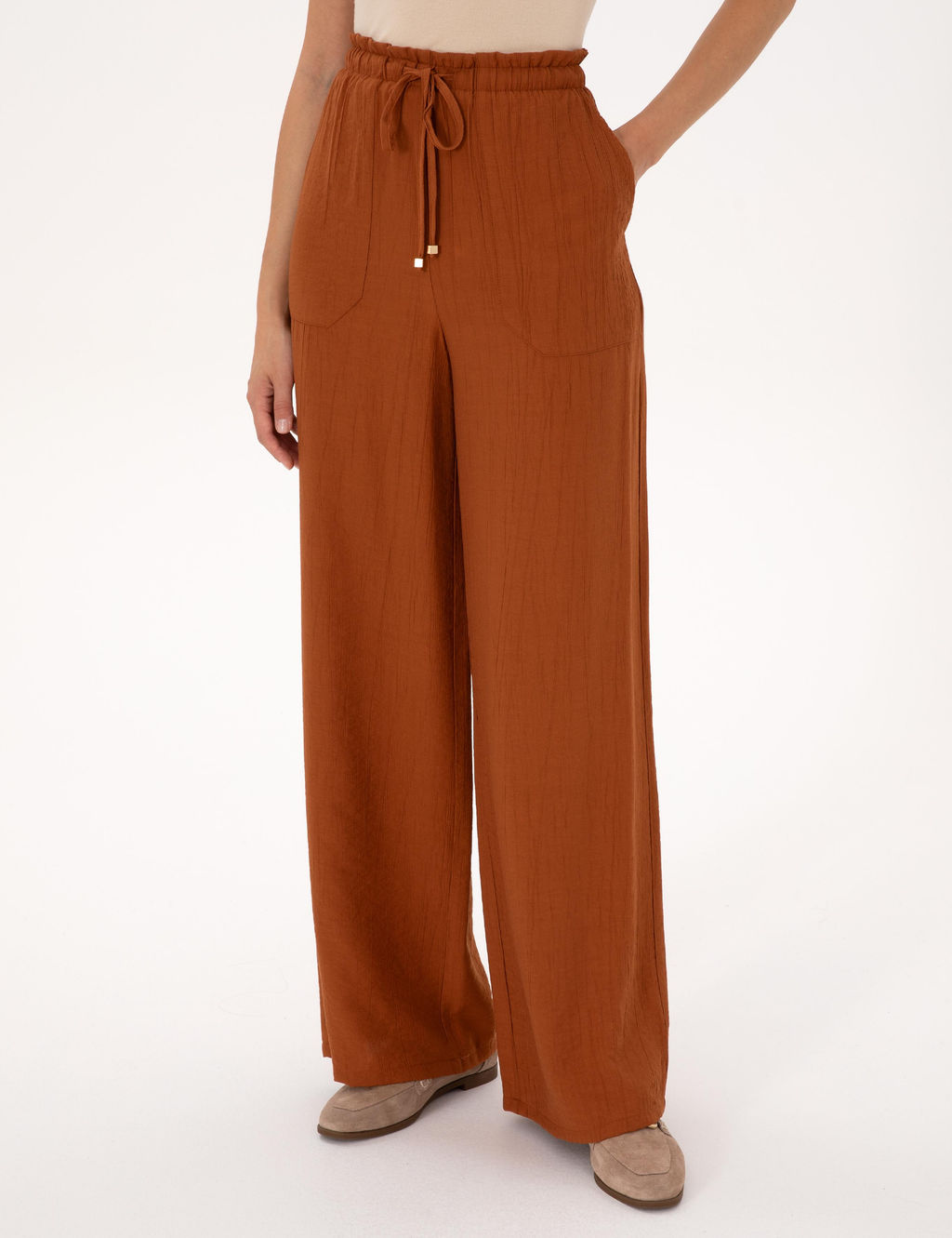 Tar__n Loose Fit Kanvas Pantolon - Pierre cardin фото 2