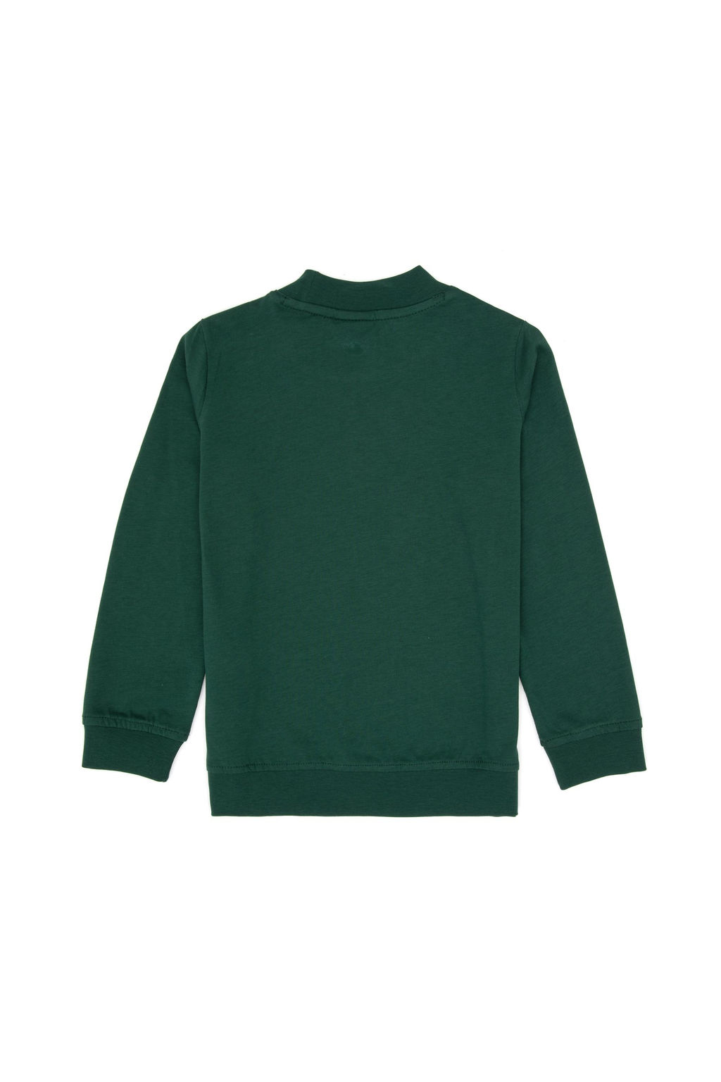 Erkek _ocuk Koyu Ye_il Basic Bisiklet Yaka Sweatshirt Sepette S_rpriz _ndirim - U.s. polo assn фото 2
