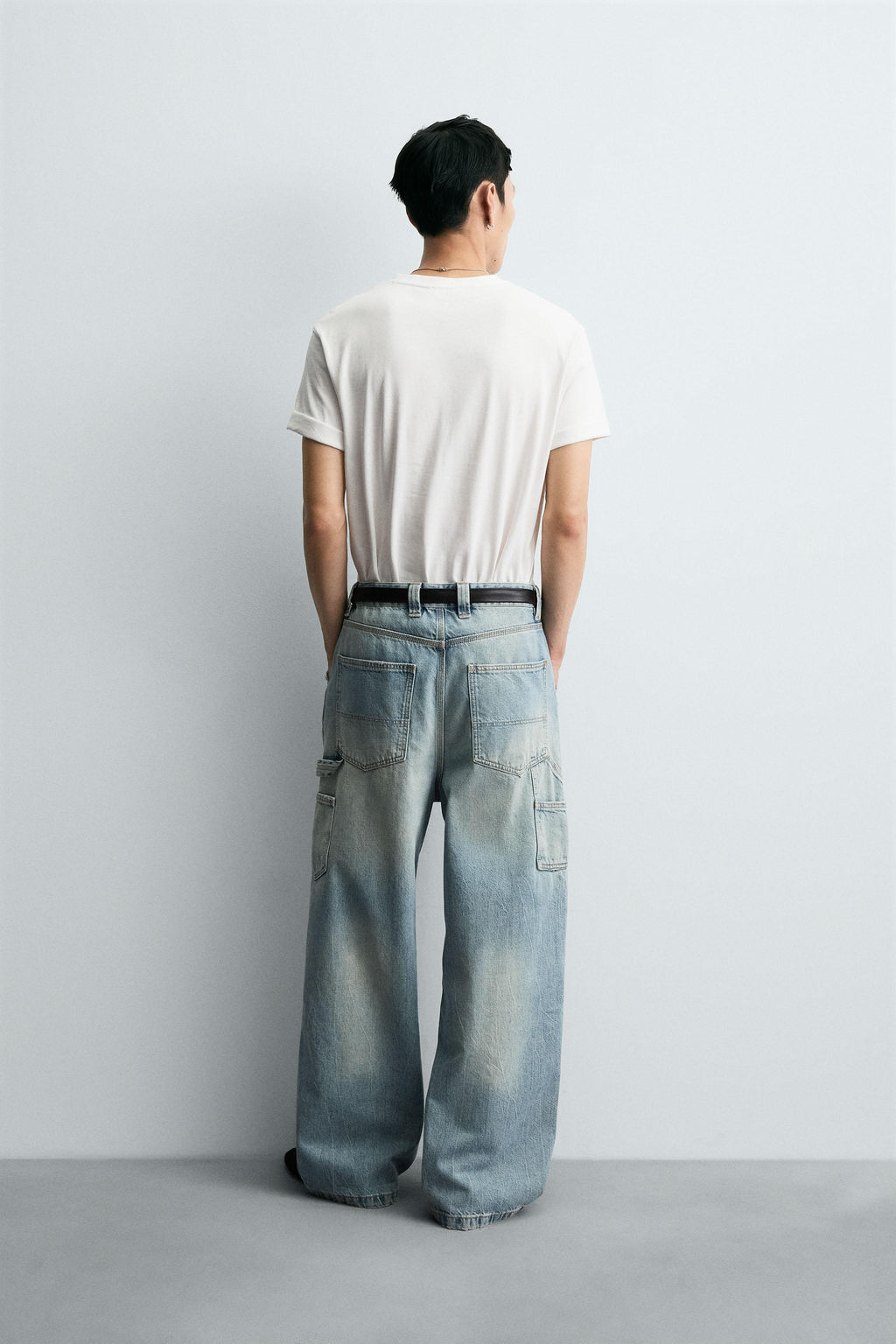 WIDE BAGGY FIT JEANS - Zara фото 3