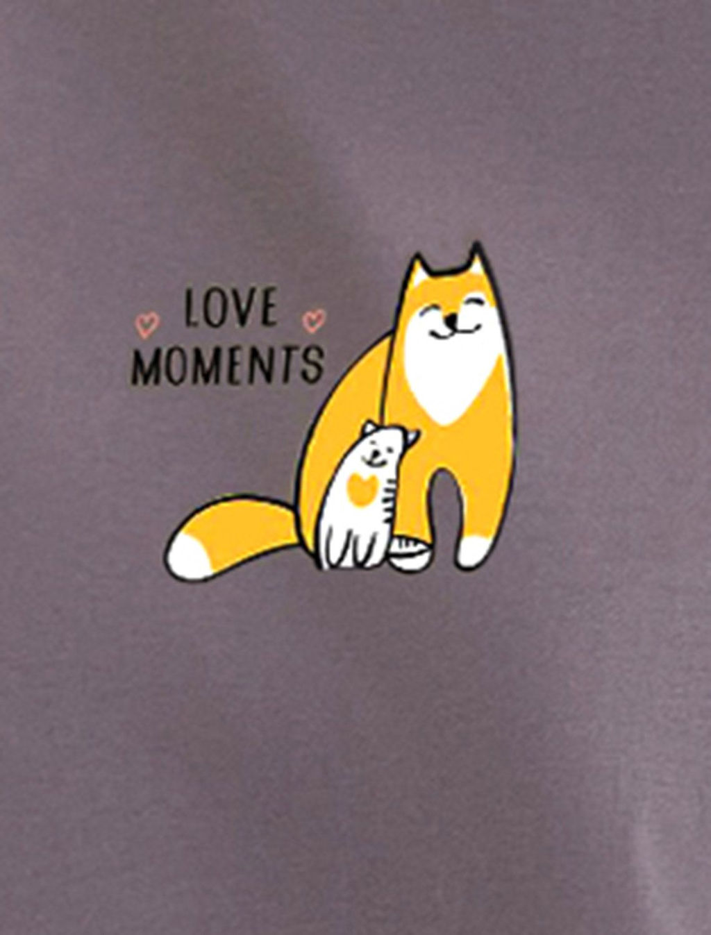 Футболка с принтом свободная из премиального 100% хлопка