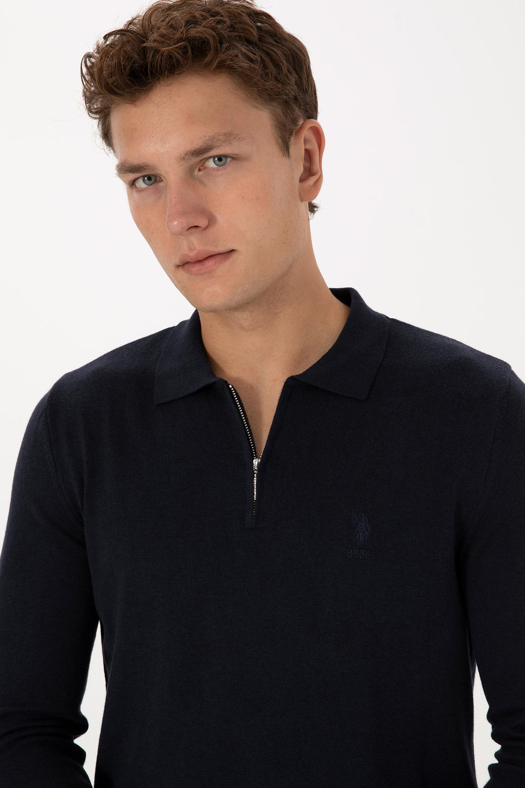 Erkek Lacivert Kazak - U.s. polo assn фото 2
