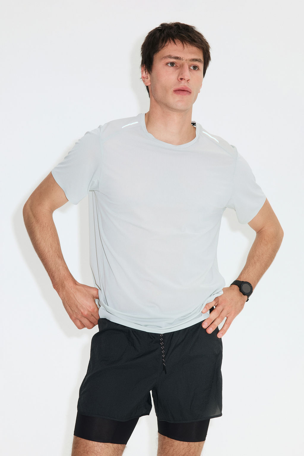 Camiseta de running ligera efecto fr?o - H&m фото 5