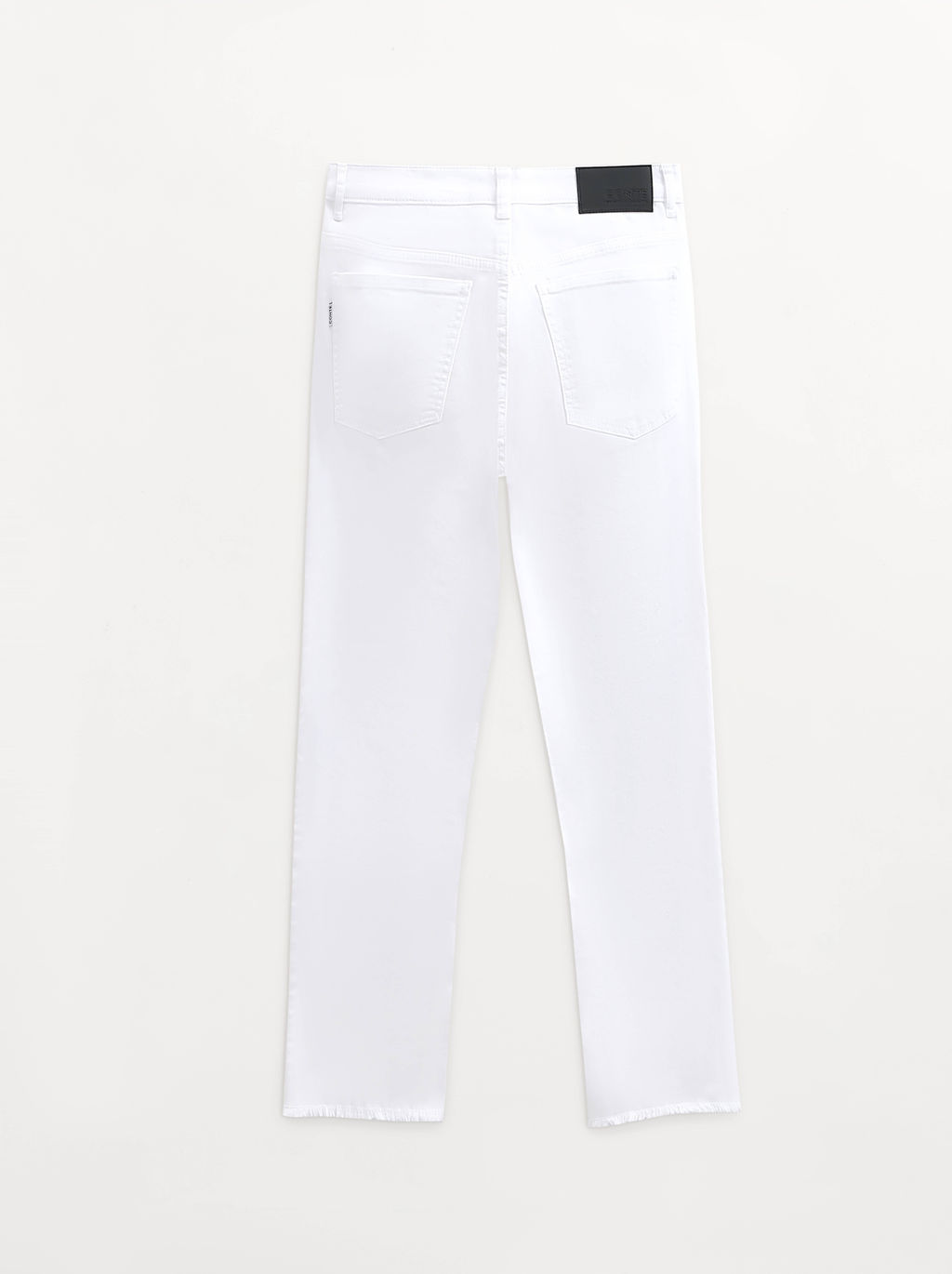 CONTE CON-723 Белые джинсы slim из eco-friendly денима white - Conte elegant фото 9
