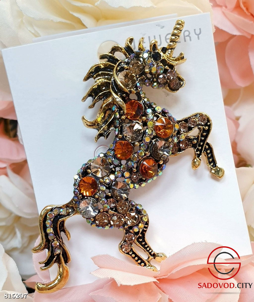 Брошь лошадь Символ 2026 года