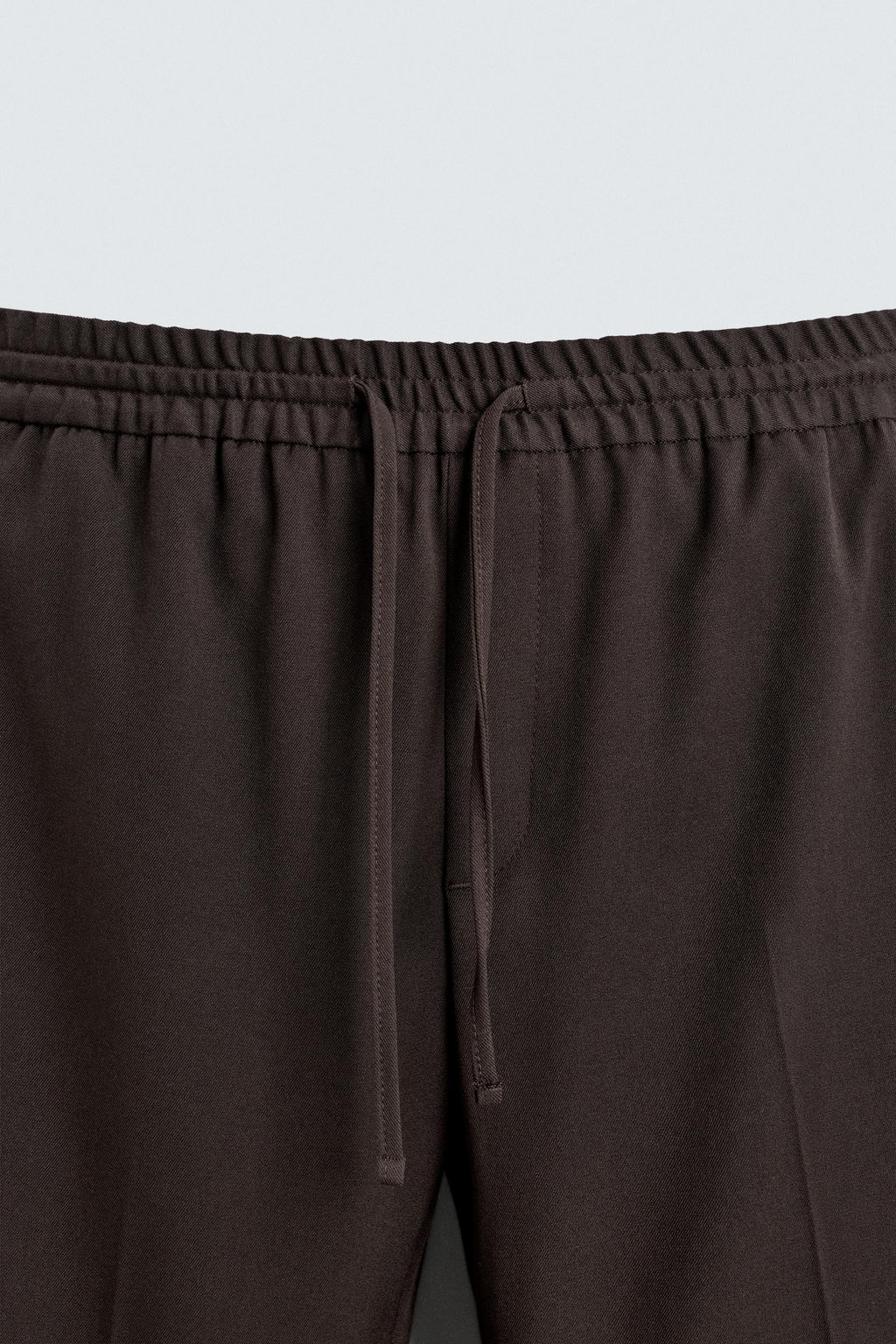 PANTAL?N CINTURA JOGGER CONFORT / Chocolate - Zara фото 9