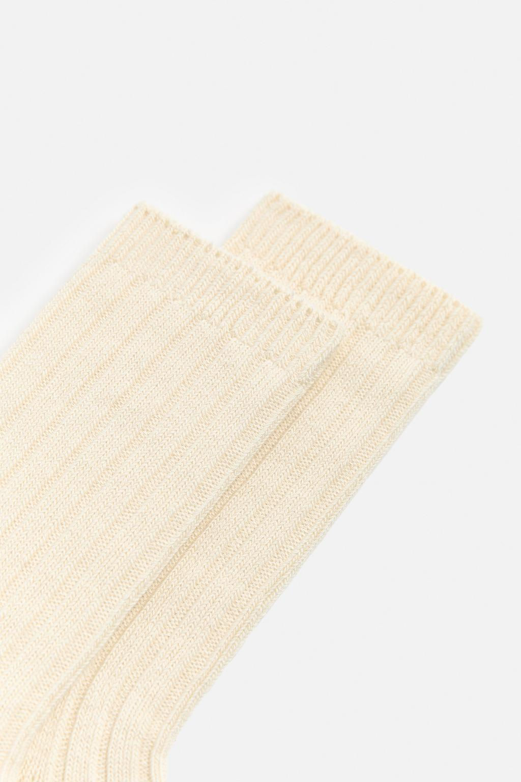 2-PACK OF RIBBED SOCKS - Zara фото 6
