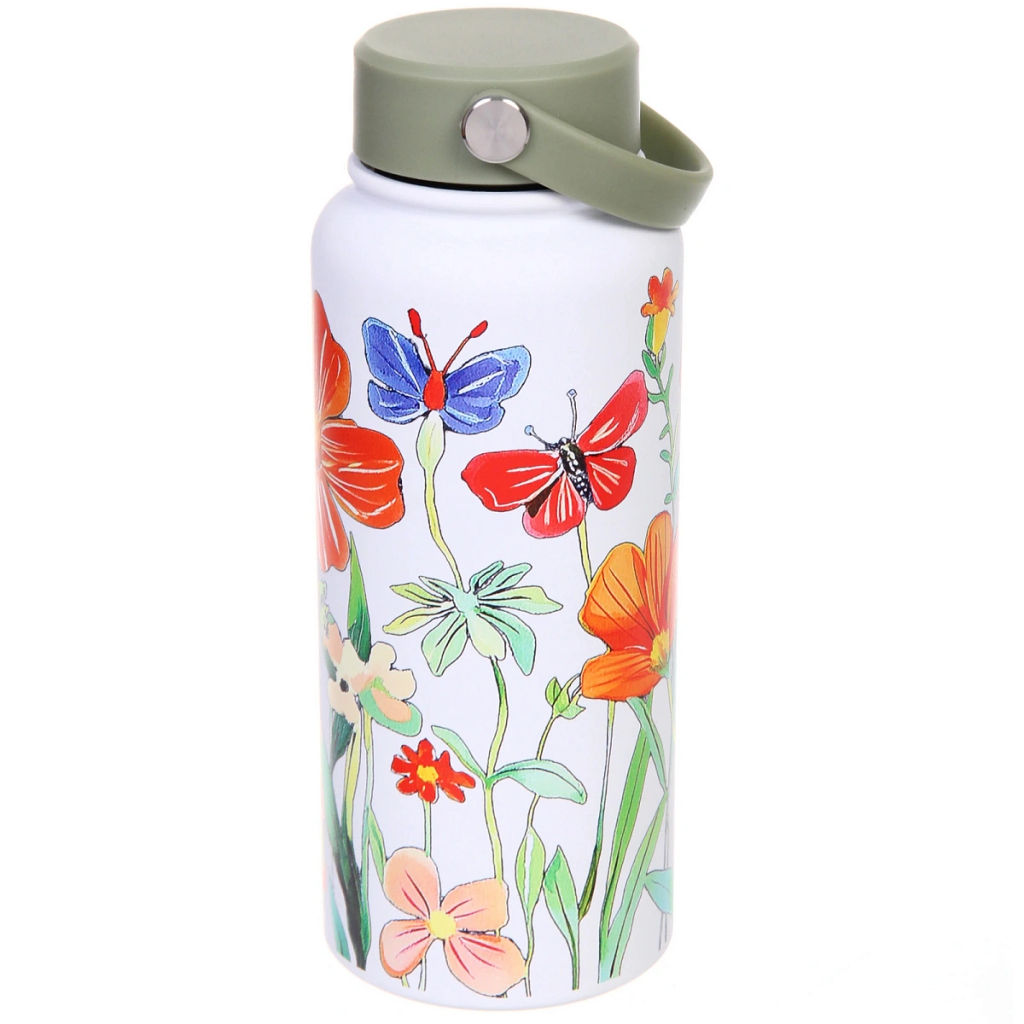 Термос металлический 1000мл "Лето"