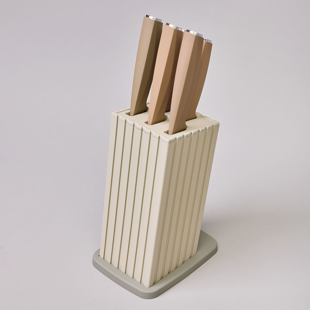 НАБОР НОЖЕЙ AGNESS НА ПЛАСТИКОВОЙ ПОДСТАВКЕ, 6 ПРЕДМЕТОВ  фото 5