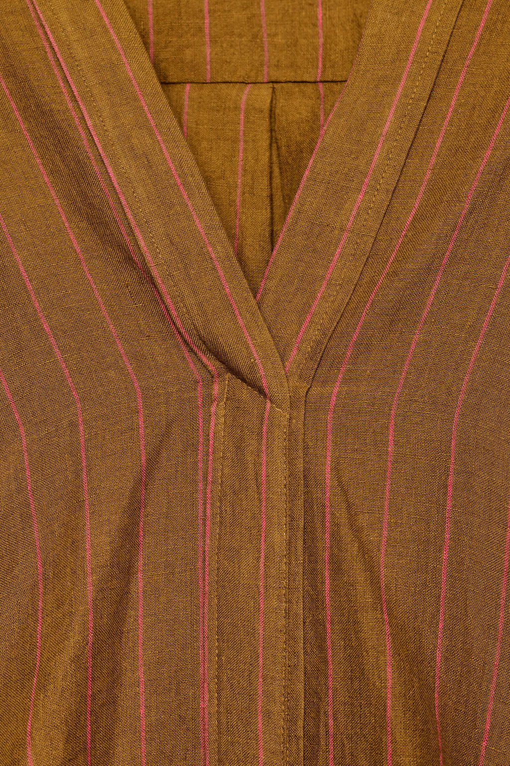 CAMISA RAYAS 100% LINO / rayas - Zara фото 7