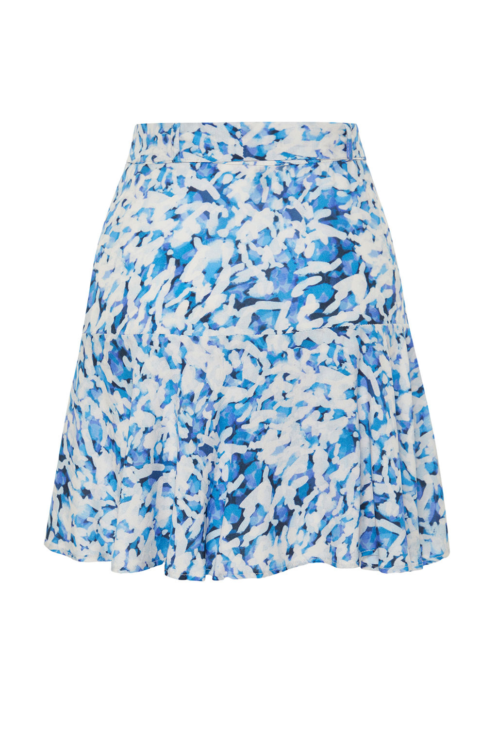 TRENDYOLMILLA Cok Renkli Cicek Desenli Viskon Dokuma Etek Gorunumlu Sort TWOSS24SR00010  фото 11