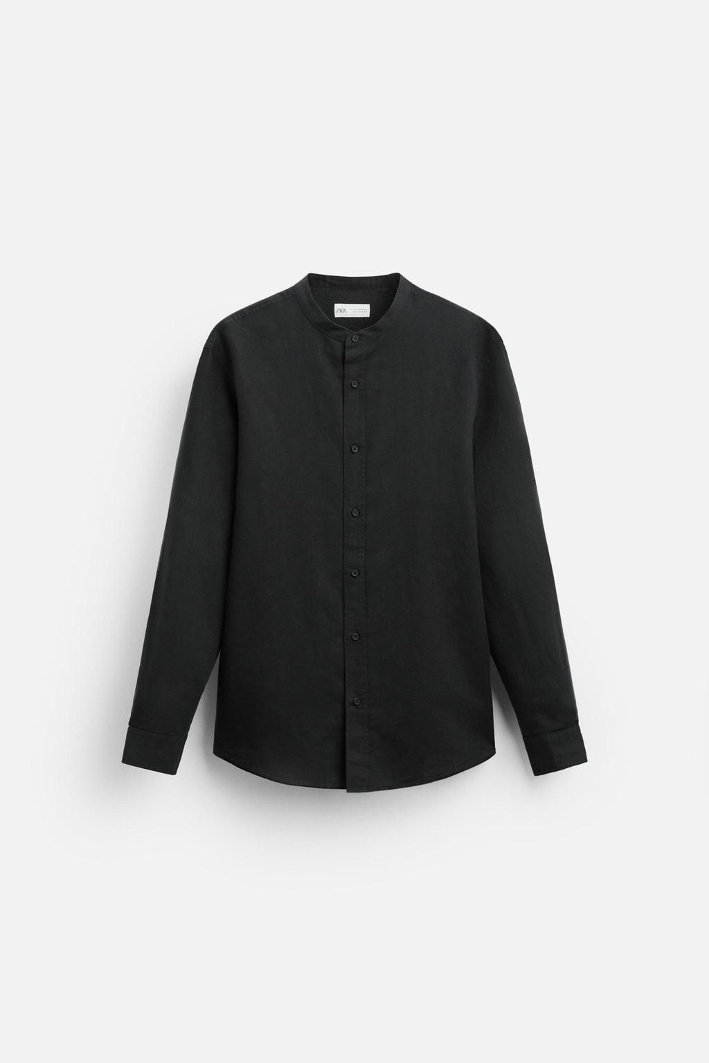 PAMUKLU KETEN GOMLEK - Zara фото 11