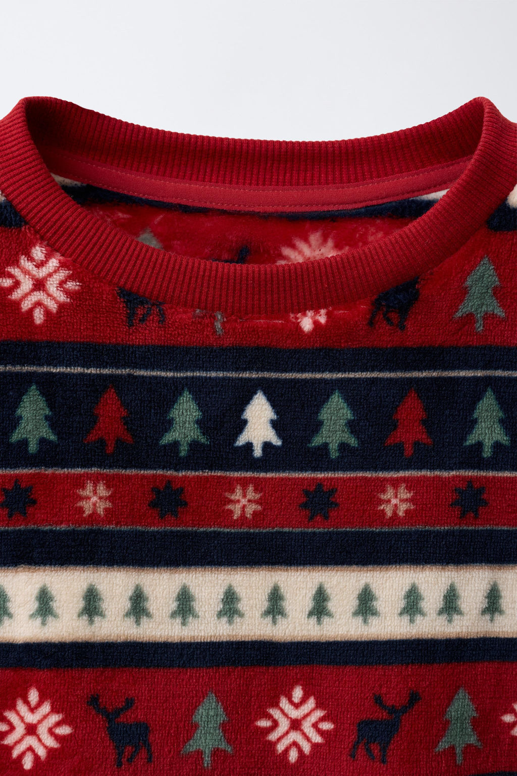 AGES 6-14 / SOFT TEXTURE TREE PRINT PYJAMAS - Zara фото 6