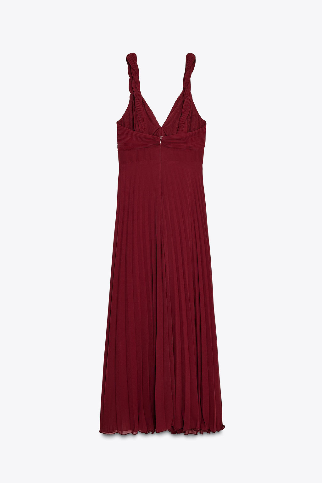 PLEATED MIDI DRESS - Zara фото 8