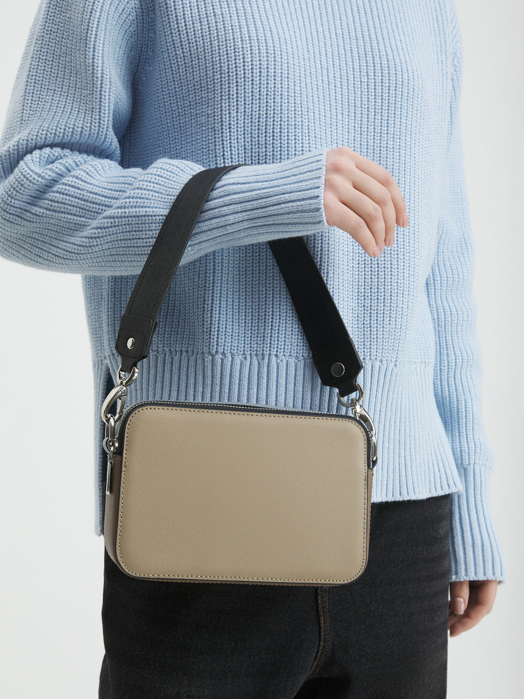 Кросс-боди TENDANCE Артикул 4327569, серо-бежевый фото 5