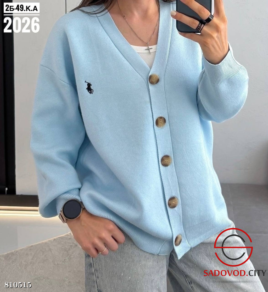 Кардиган женский на пуговицах - Bruno фото 5