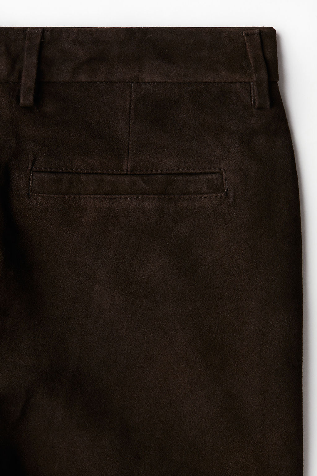 Relaxed Fit Suede trousers - H&m фото 4