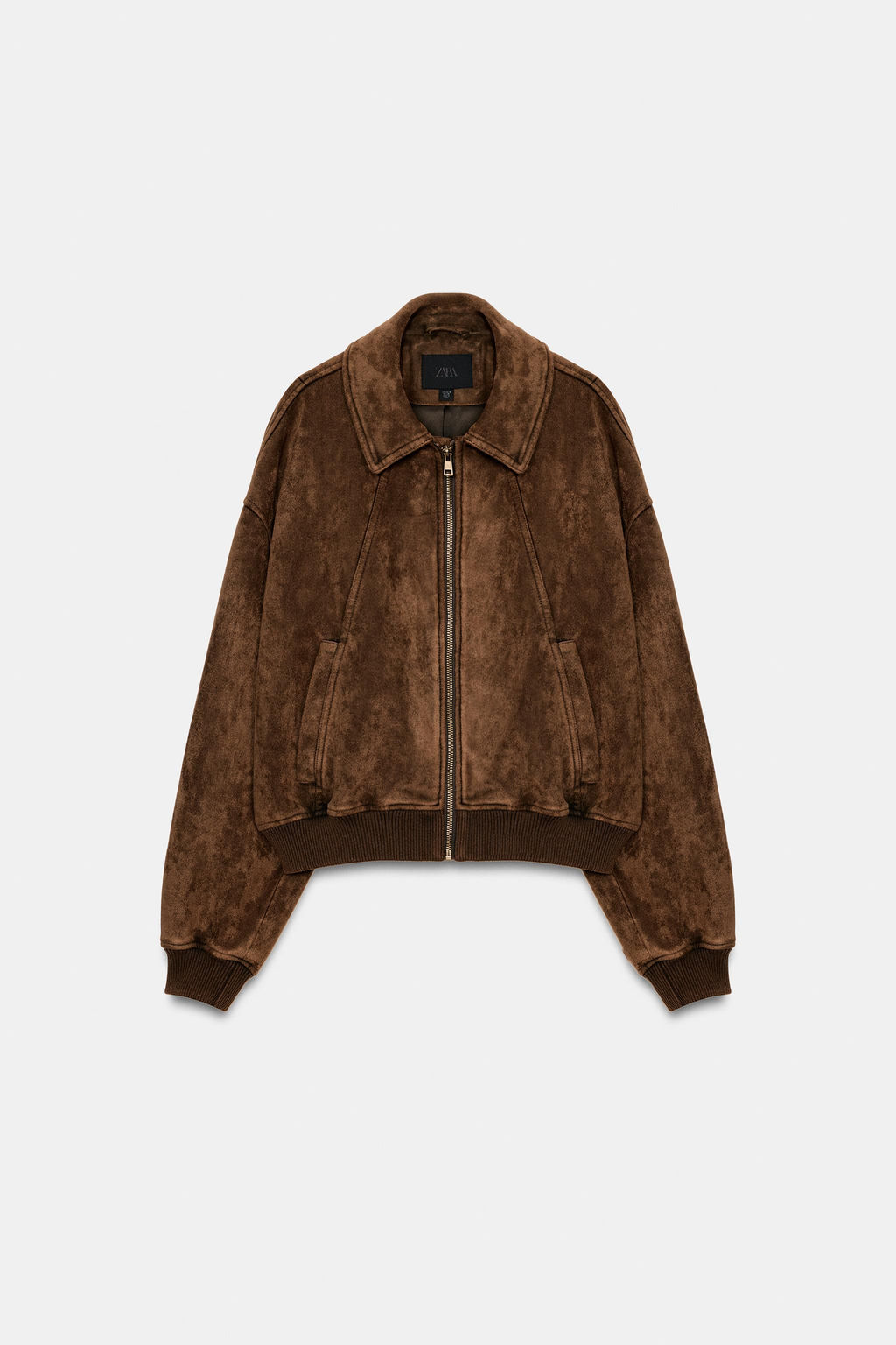 FAUX SUEDE JACKET - Zara фото 4