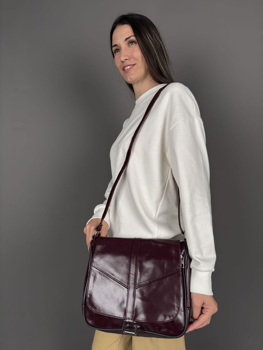 Сумка женская из телячьей кожи - Sefaro фото 4