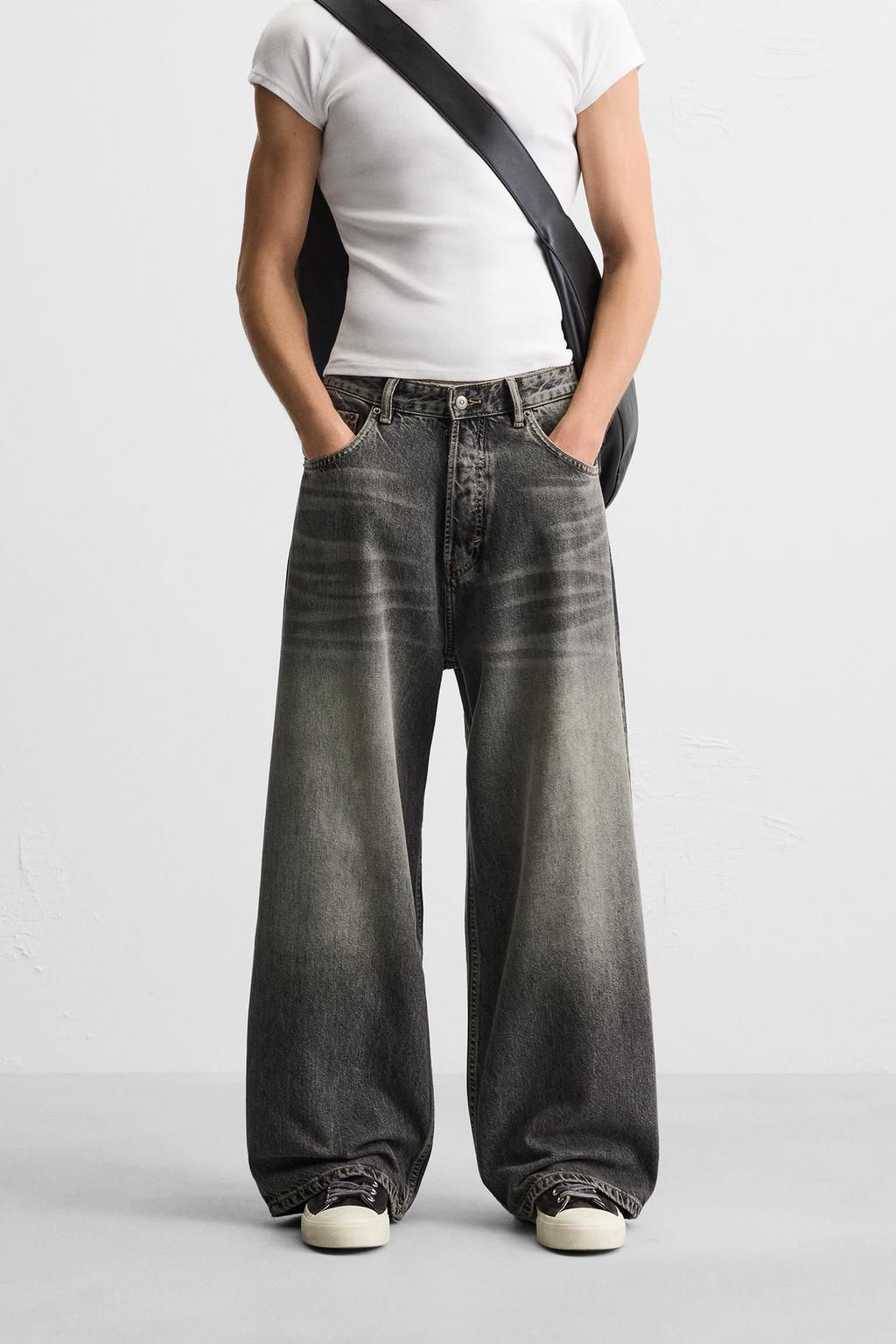 SUPER BAGGY FIT JEANS - Zara фото 12