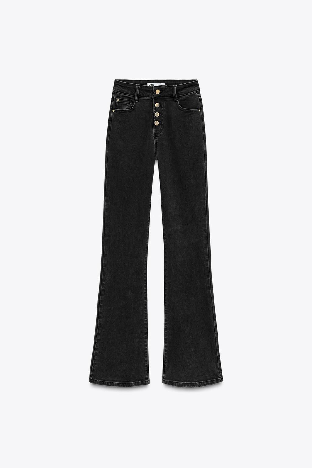 Z1975 FLARED HIGH-WAIST JEANS - Zara фото 11